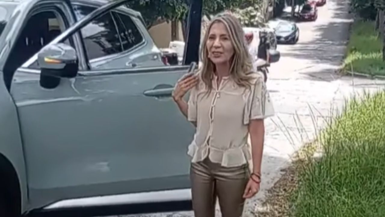Diputada de Morena Ana Miriam Ferráez choca y abandona lugar