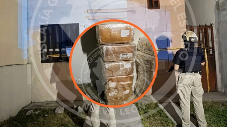 Decomisan más de 86 kilos de marihuana en Escobedo