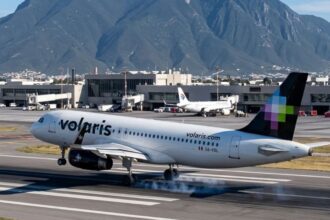 Muere pasajera y avión aterriza de emergencia en Monterrey