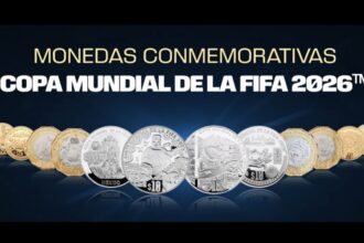 Banxico presenta las monedas conmemorativas del Mundial 2026