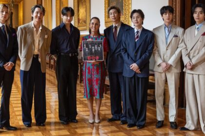 BTS se reúne con Claudia Sheinbaum en Palacio Nacional