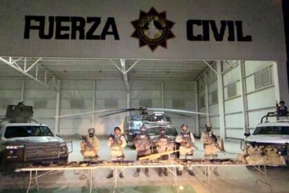 Decomisan armas largas tras ataque a Fuerza Civil en Dr. Coss