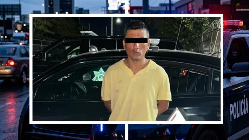 Detienen a presunto asaltante de Oxxo en Monterrey