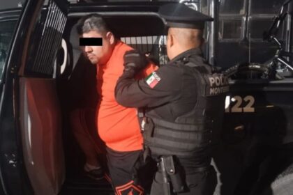 Conductor cae en auto robado y termina detenido en Monterrey