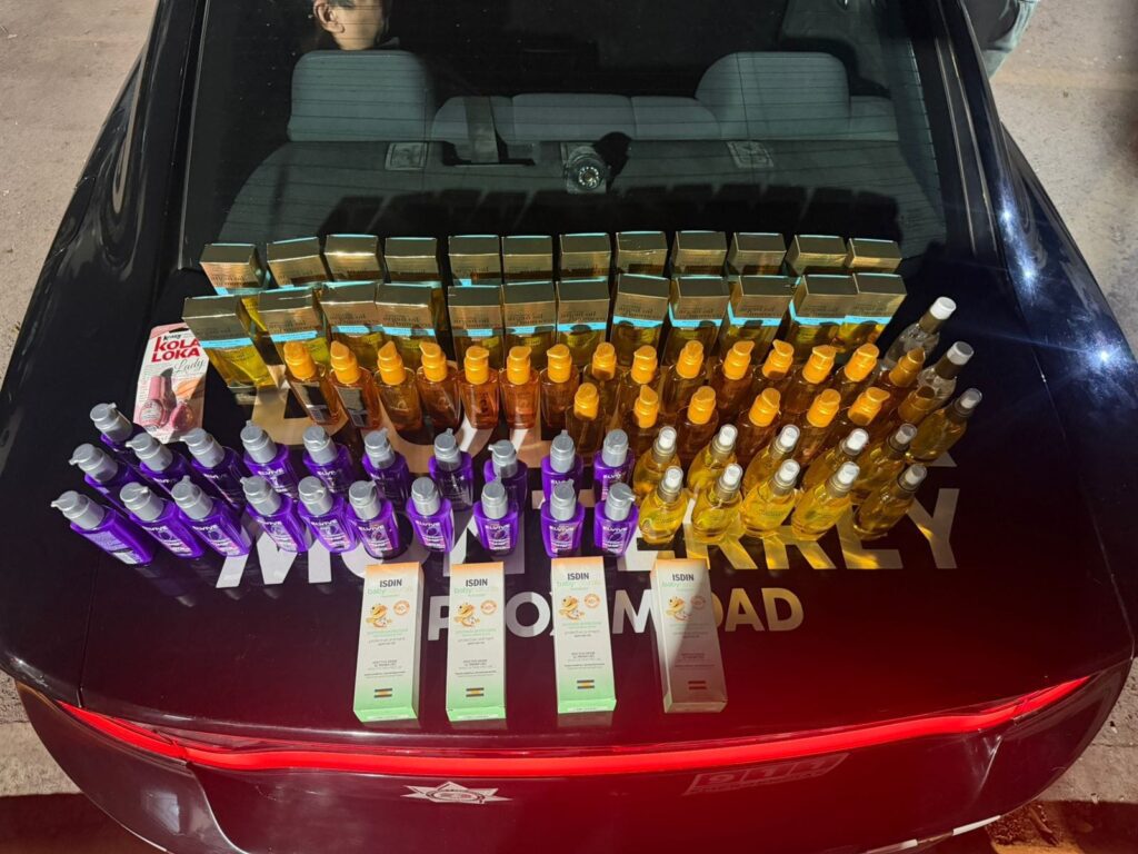 Caen pareja por robo de cosméticos en tienda HEB de Monterrey