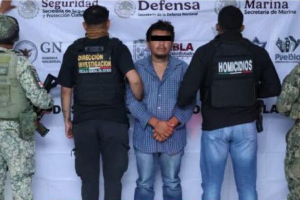 Detiene FGE a presunto participante del multihomicidio registrado en Tehuitzingo