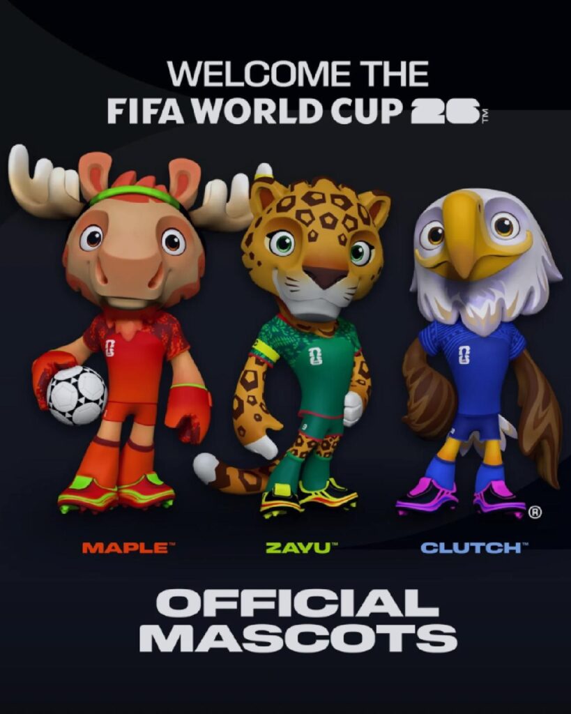 Mascotas oficiales del Mundial 2026