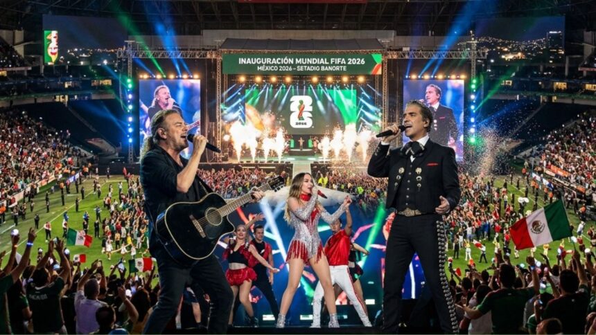 Maná, Belinda y Alejandro Fernández encenderán el Estadio Azteca en la inauguración del Mundial 2026
