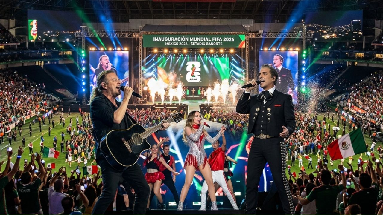 Maná, Belinda y Alejandro Fernández encenderán el Estadio Azteca en la inauguración del Mundial 2026