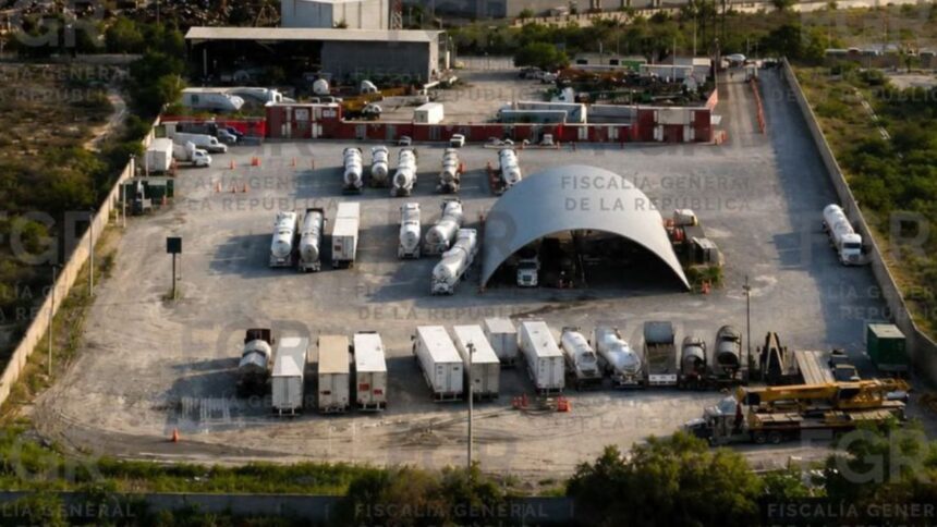 Descubren túnel para robo de combustible en Santa Catarina