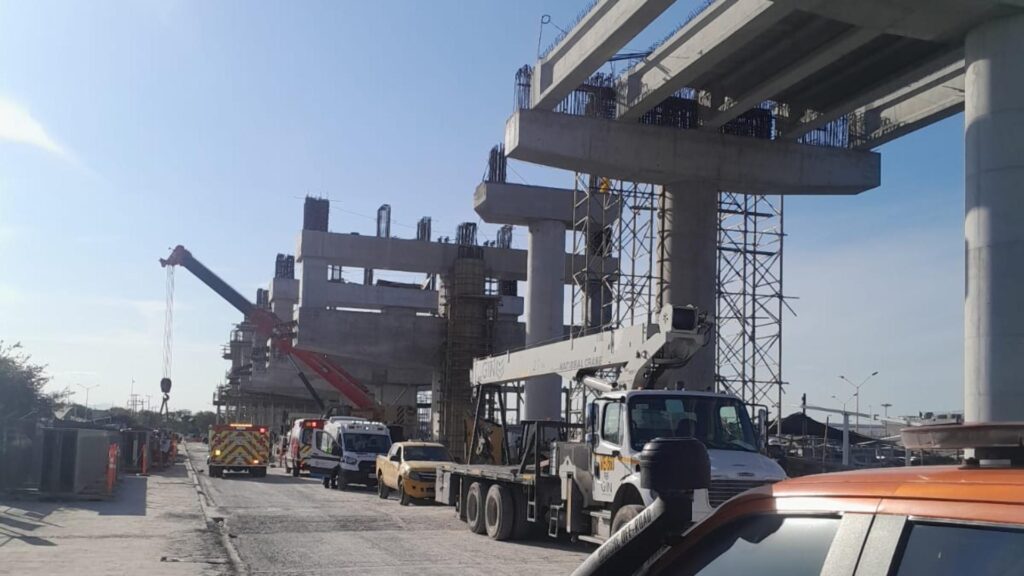 Muere obrero prensado en obras del Metro en Apodaca