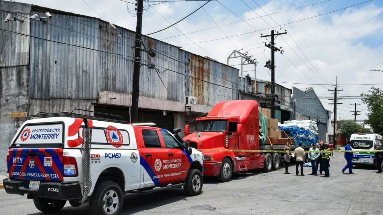 Muere trabajador tras caer de plataforma en Monterrey