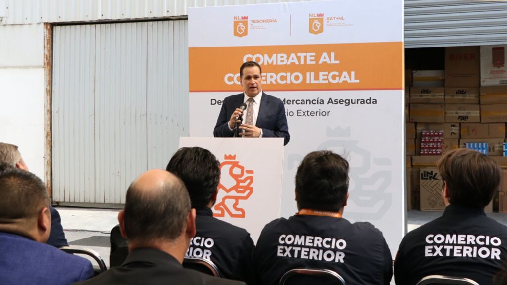 Gobierno de Nuevo León destruye más de 20 millones de cigarros ilegales