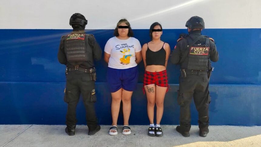Persecución en Sabinas Hidalgo termina con dos mujeres detenidas