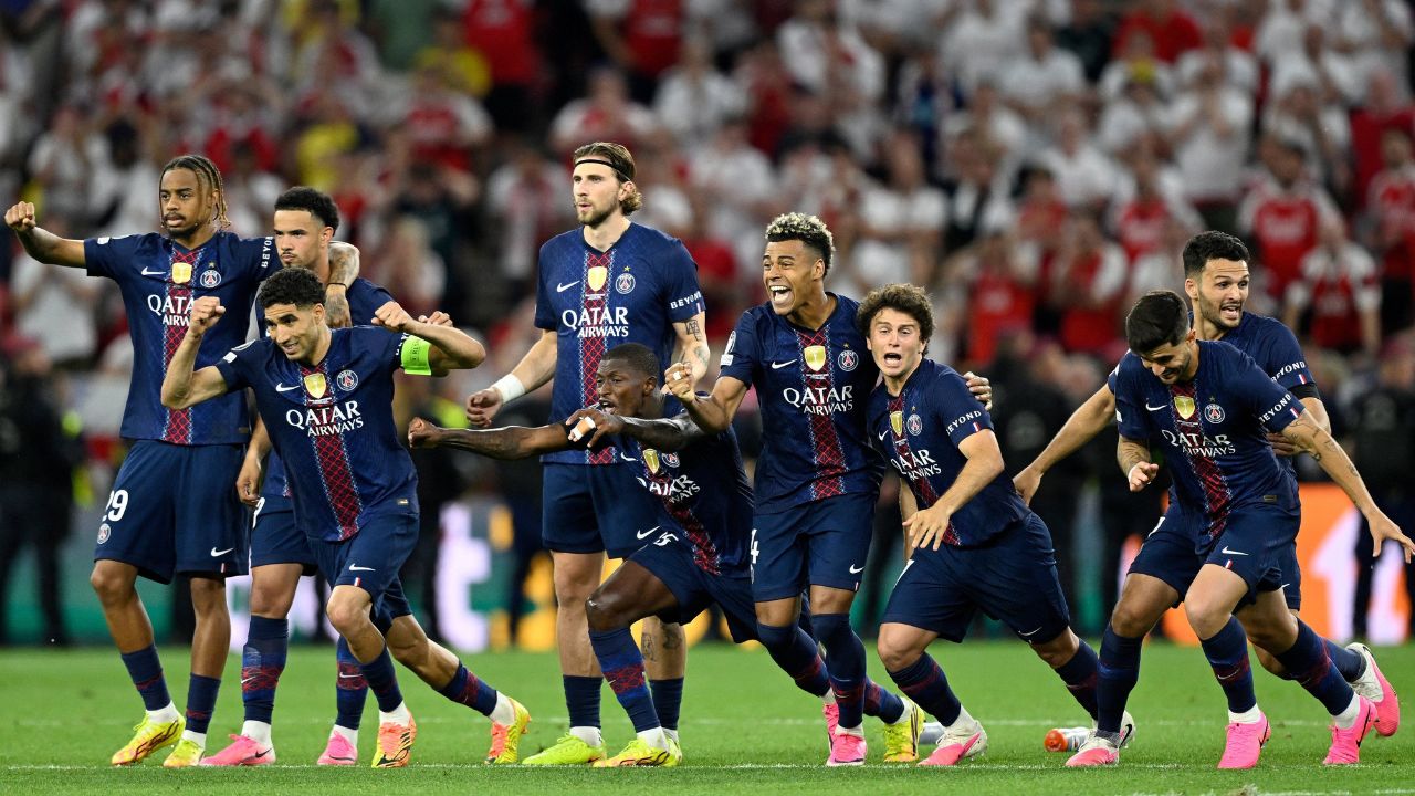 PSG gana en penaltis al Arsenal y es bicampeón de la Champions League