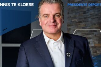 Rayados anuncia a Dennis te Kloese como presidente deportivo