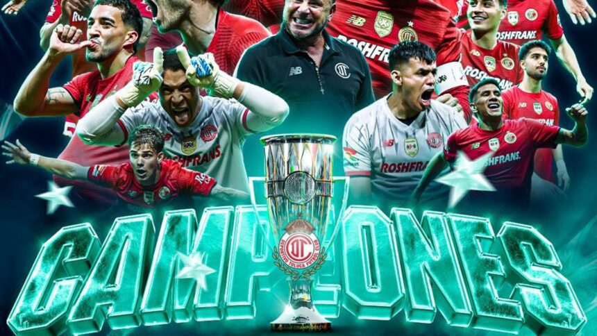 Toluca campeón de la Concachampions 2026 tras vencer a Tigres