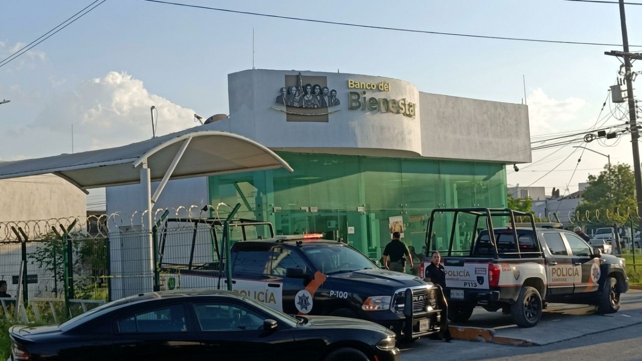 Roban más de 5 millones de pesos en Banco del Bienestar de Guadalupe