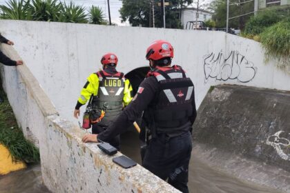 Activan operativo para localizar a menor arrastrado por la corriente en Monterrey