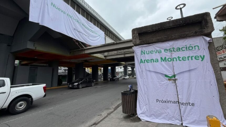 Sorprende cierre de la estación Fundidora de la Línea 1 del metro en Monterrey en plena actividad mundialista