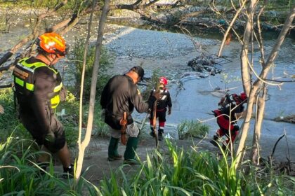 Continúa intensa búsqueda de Héctor Jesús, menor arrastrado por la corriente en Monterrey