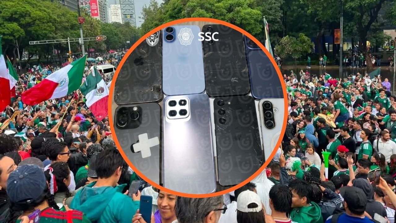 Fiscalía de CDMX busca a propietarios de 23 celulares recuperados tras robos en el Centro Histórico