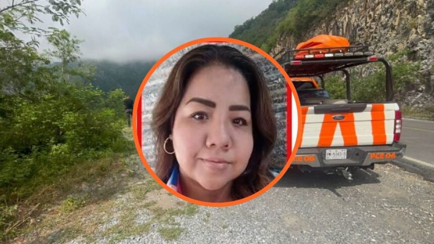 Hallan sin vida a mujer desaparecida en Apodaca tras caer a barranco en Montemorelos