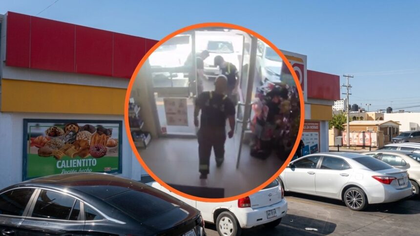 Bomberos denuncian que OXXO les negó la entrada tras sofocar incendio en Hermosillo, Sonora