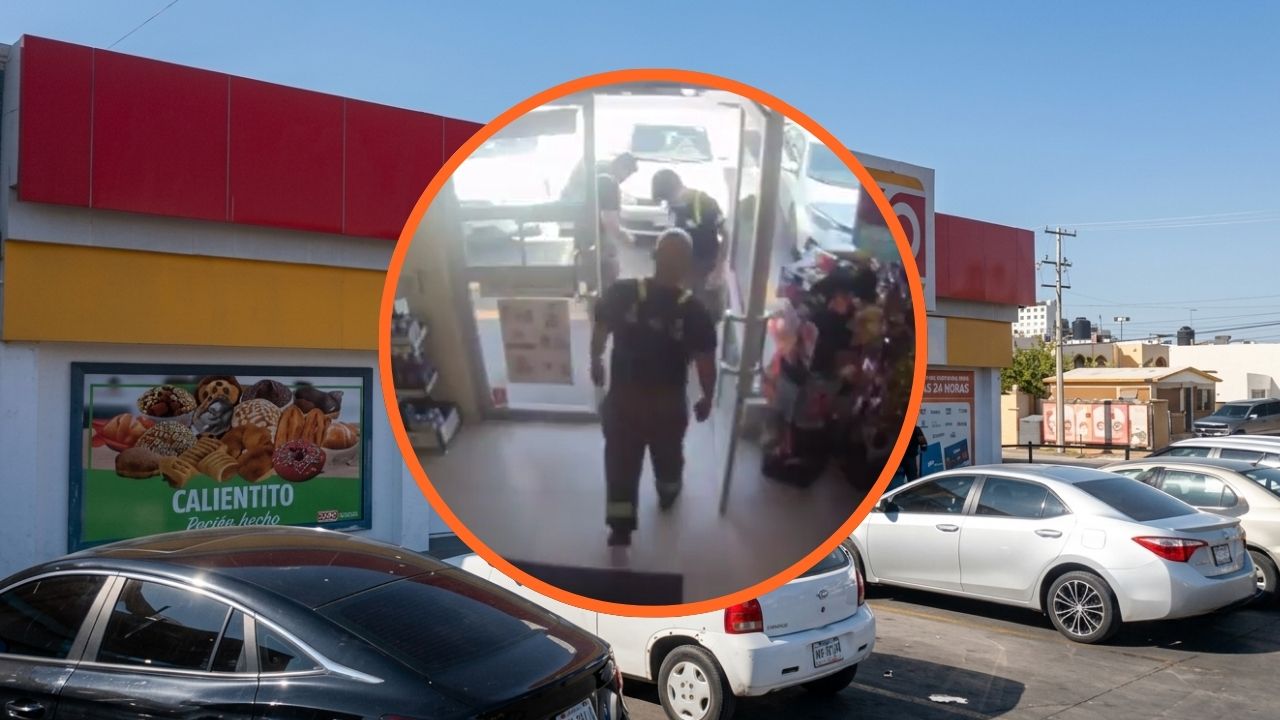 Bomberos denuncian que OXXO les negó la entrada tras sofocar incendio en Hermosillo, Sonora