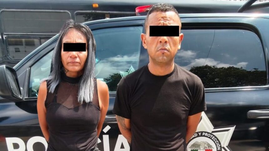 Detienen a pareja tras presunto robo en vivienda del centro de Monterrey
