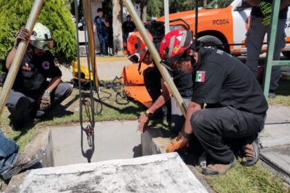 Mujer cae a tumba en Panteón Parque Funeral La Paz en Guadalupe y termina hospitalizada