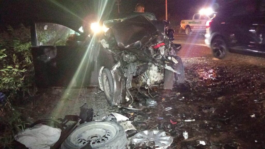 Carambola en Marín deja una niña sin vida y cinco personas lesionadas