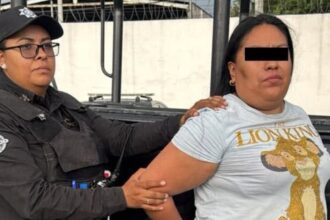 Detienen a mujer por presunto robo en tienda Sears de Monterrey; intentaba robar mochilas