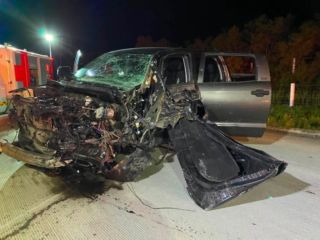 Fatal accidente en el Anillo Periférico de Cadereyta deja un muerto y cinco lesionados