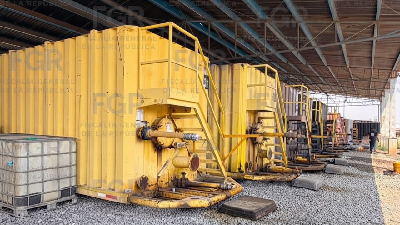 FGR asegura más de 54 mil litros de hidrocarburo durante cateo en García
