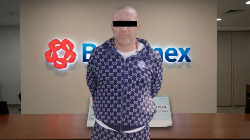 Detienen a hombre por intentar cobrar cheque falsificado en banco Banamex en Monterrey