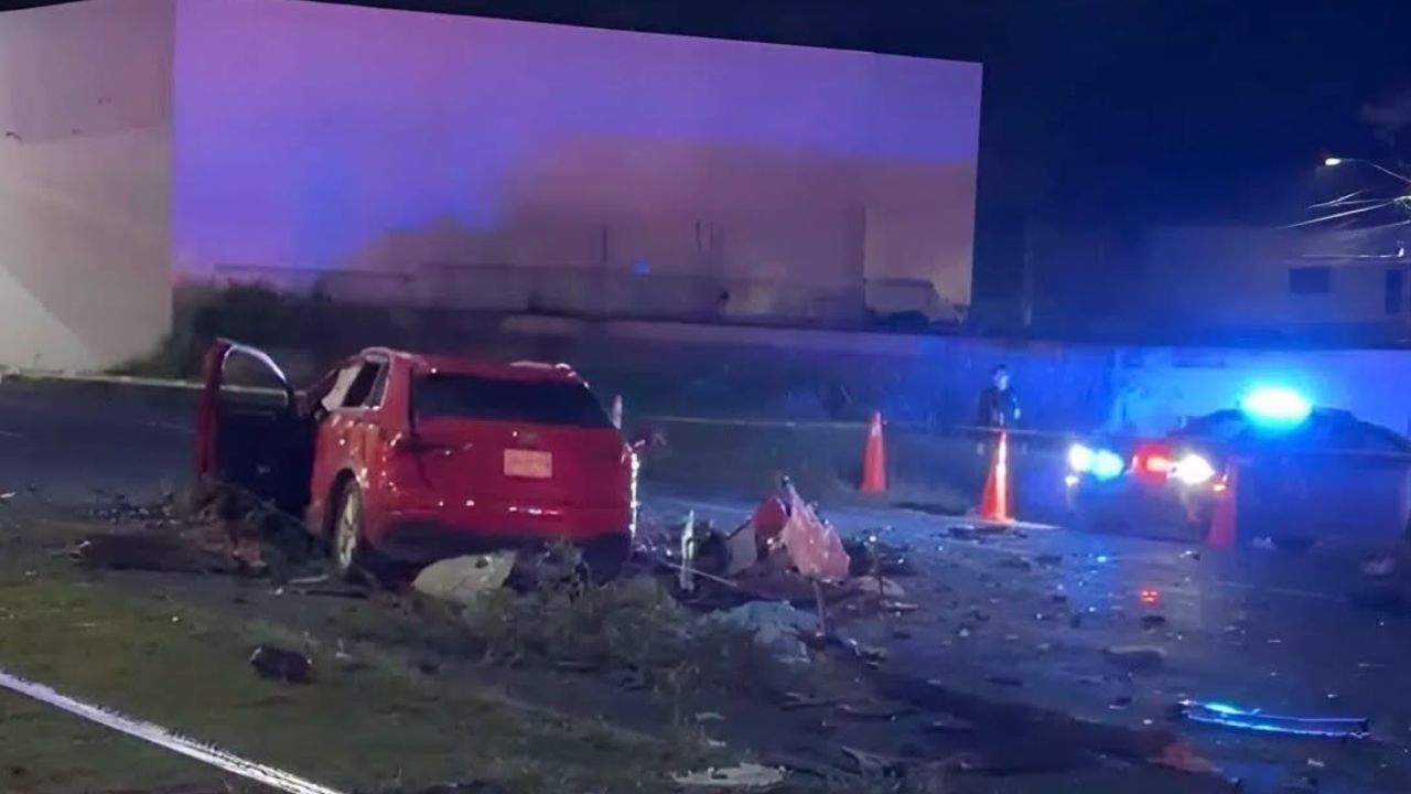 Identifican a las cuatro víctimas del fatal accidente en Carretera Nacional en Santiago