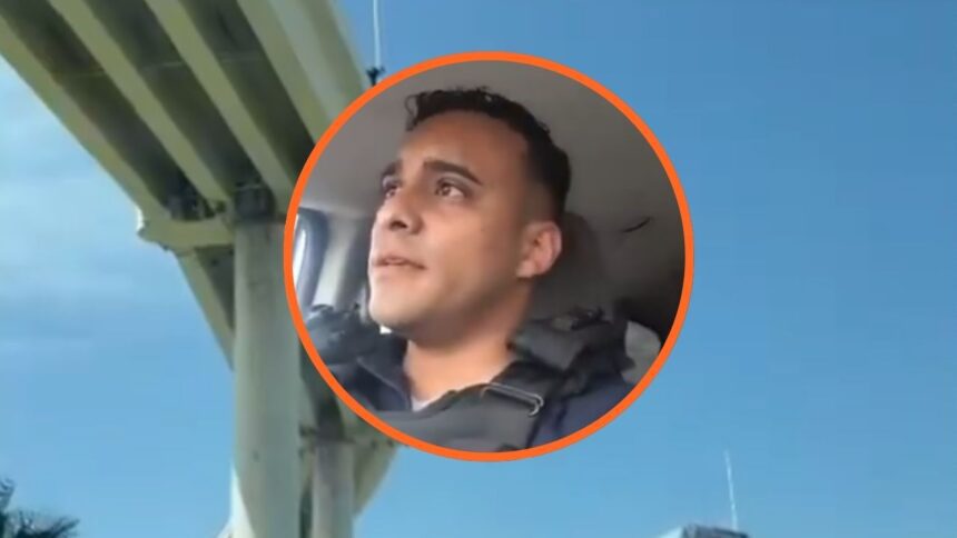 Muere policía Orlando Maciel tras lanzarse de un puente en León; deja un mensaje de despedida en sus redes sociales
