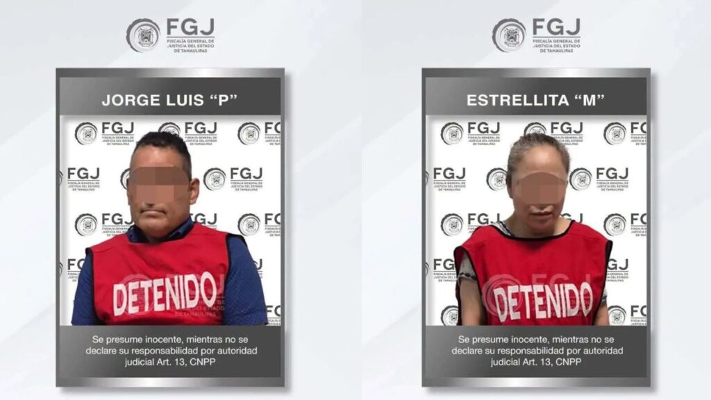 Juez dicta prisión preventiva a Jorge Luis “N” y Estrellita “N” por el caso Dafne Zapata Quintos en Tamaulipas