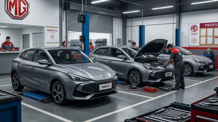 Profeco advierte sobre un defecto en miles de autos MG en México y pide repararlos cuanto antes por seguridad