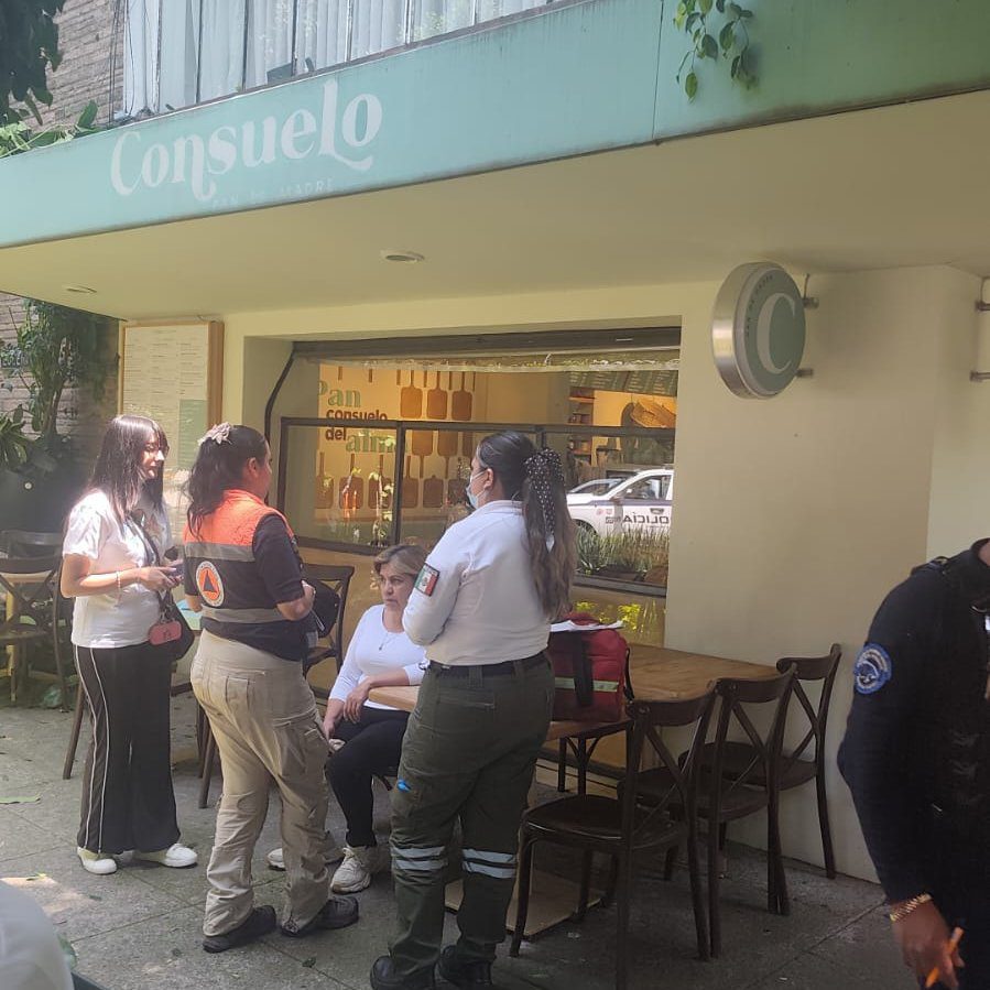 Cae árbol de 25 metros en Polanco en Ciudad de México; causa daños y deja una mujer herida