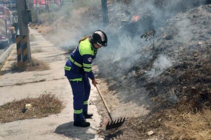 Incendio forestal consume 300 metros cuadrados de matorral en San Pedro Garza García, Nuevo León