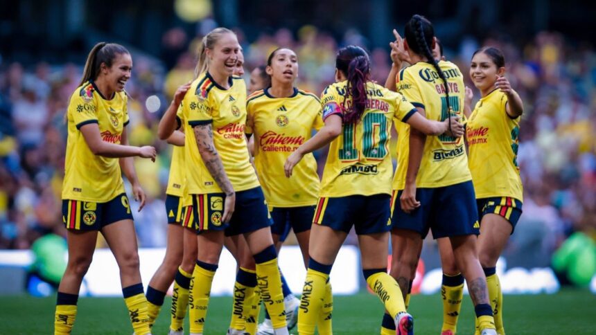 América Femenil aplasta 5-2 a Tigres Femenil en la jornada 7 del Apertura 2026 de la Liga MX Femenil