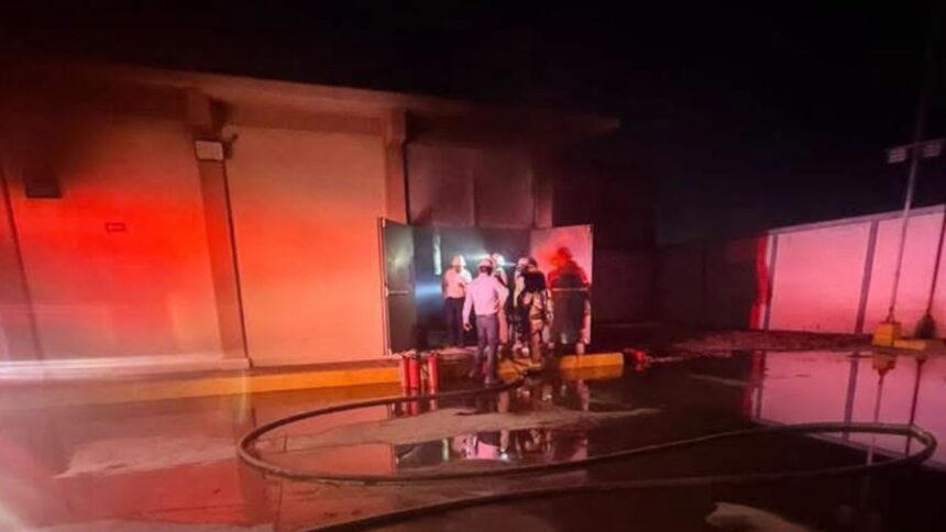 Incendio en subestación de CFE provoca apagón en Apodaca