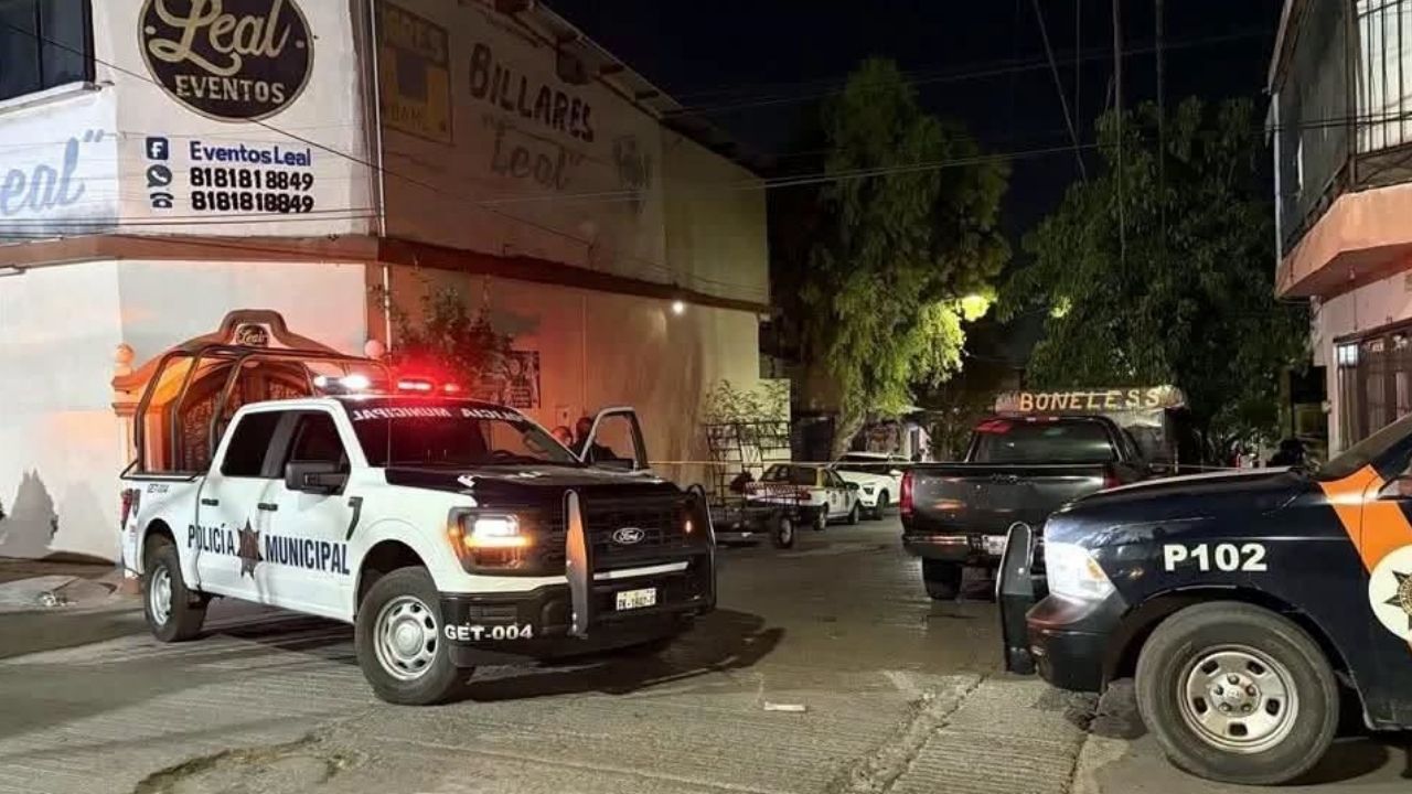 Muere policía de Fuerza Civil tras ataque a balazos en la colonia Josefa Zozaya en Guadalupe