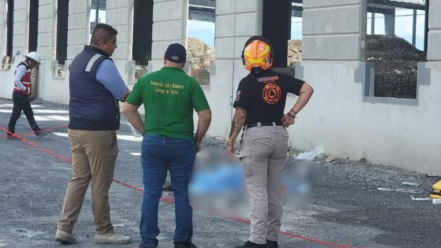 Fallece trabajador al caer 15 metros de altura en obra de Ciénega de Flores