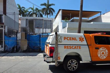 Muere trabajador tras caerle una barda la colonia Libertad en Guadalupe