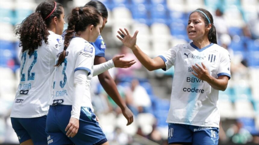 Rayadas vence 2-1 al Puebla con gol de último minuto en la jornada 9 del Apertura 2026 de la Liga MX Femenil