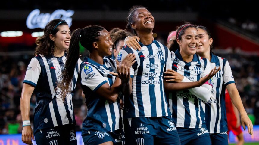 Rayadas golea 10-0 a Necaxa en la jornada 8 del Apertura 2026 de la Liga MX Femenil