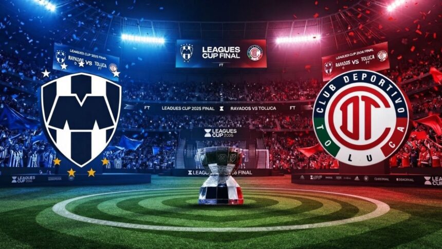 Horario y donde ver Rayados vs Toluca la final por el título de la Leagues Cup 2026